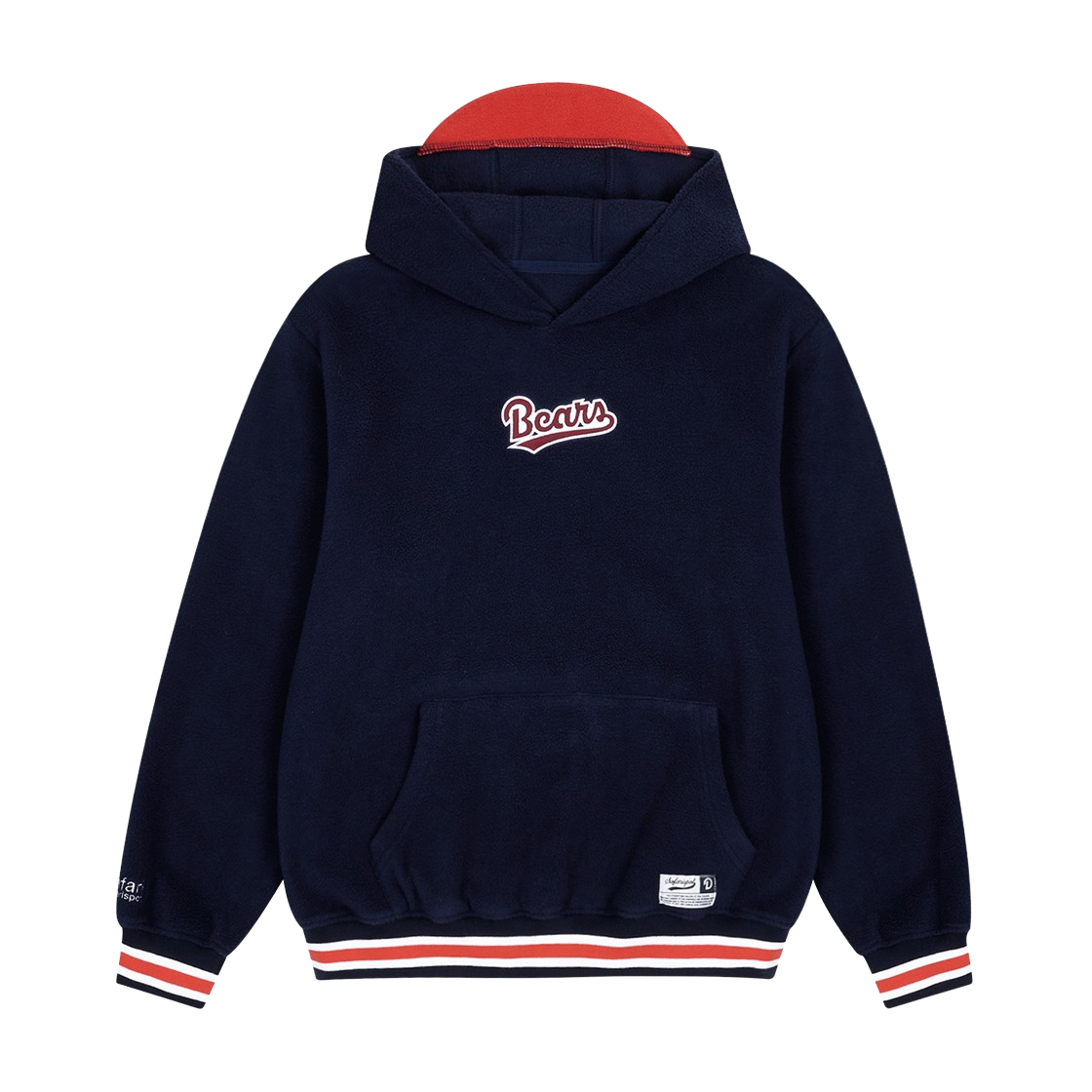 사파리스팟 X 베어스 플리스 후디 - 네이비(Safarispot X BEARS Fleece Hoodie - Navy)