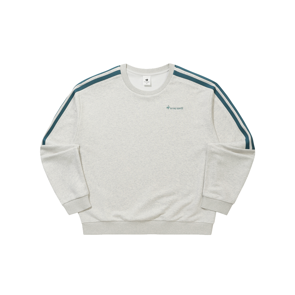 QQ323LFS92_OAT0 le coq sportif Unisex Sunday Sweatshirt Oatmeal