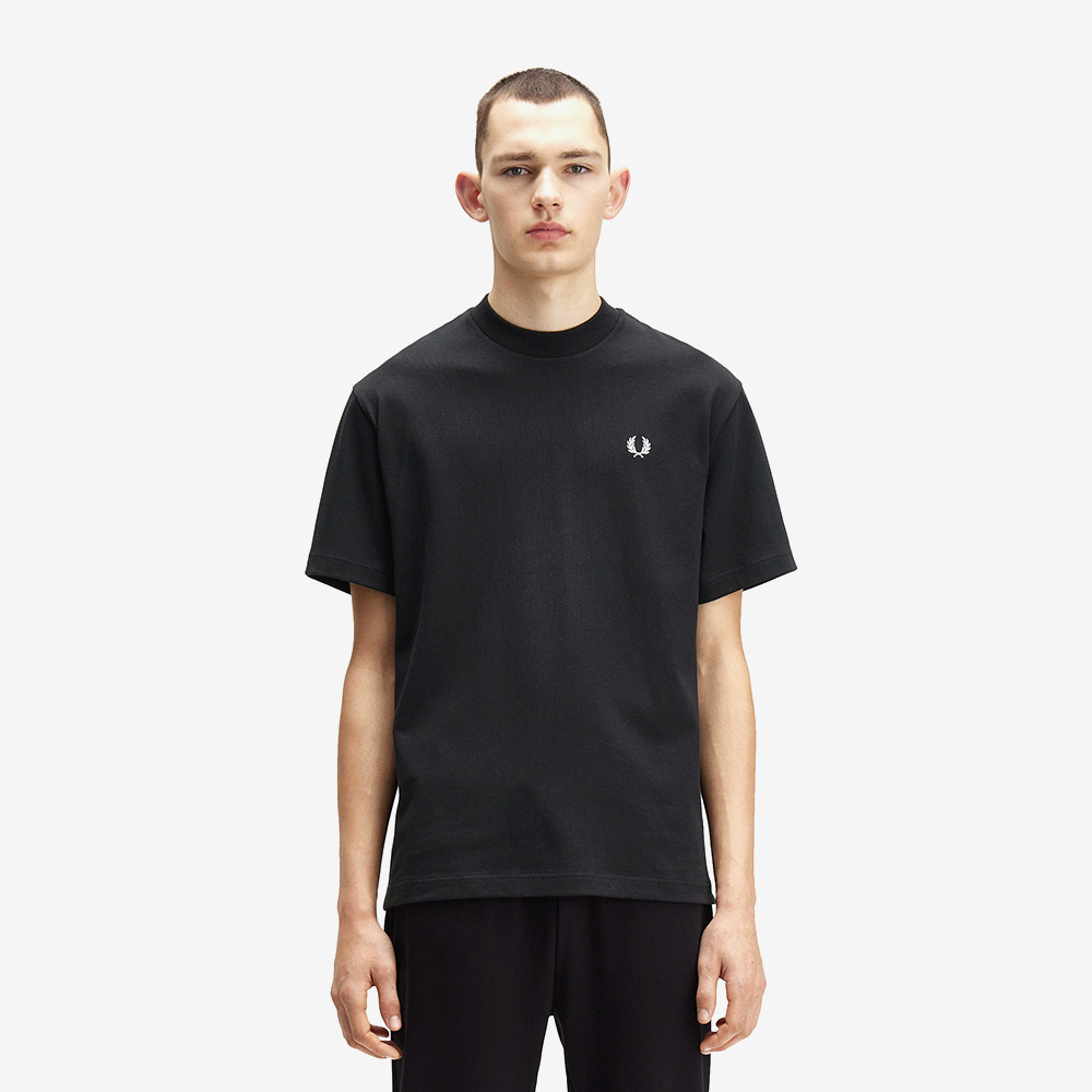 프레드페리 릴렉스드 티셔츠 블랙(Fred Perry Relaxed T-Shirt Black) - 2