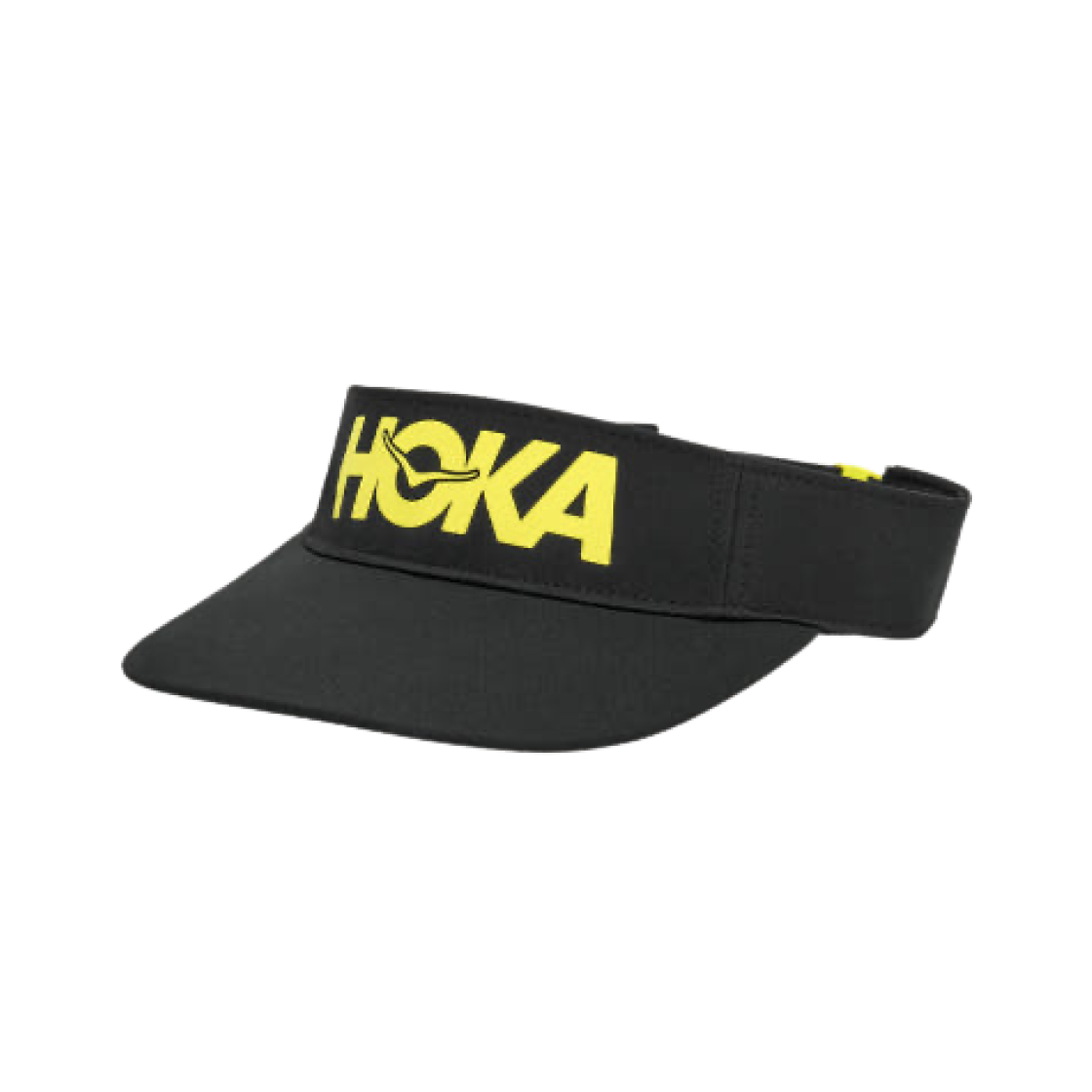 호카 로고 바이저 블랙(Hoka Logo Visor Black)