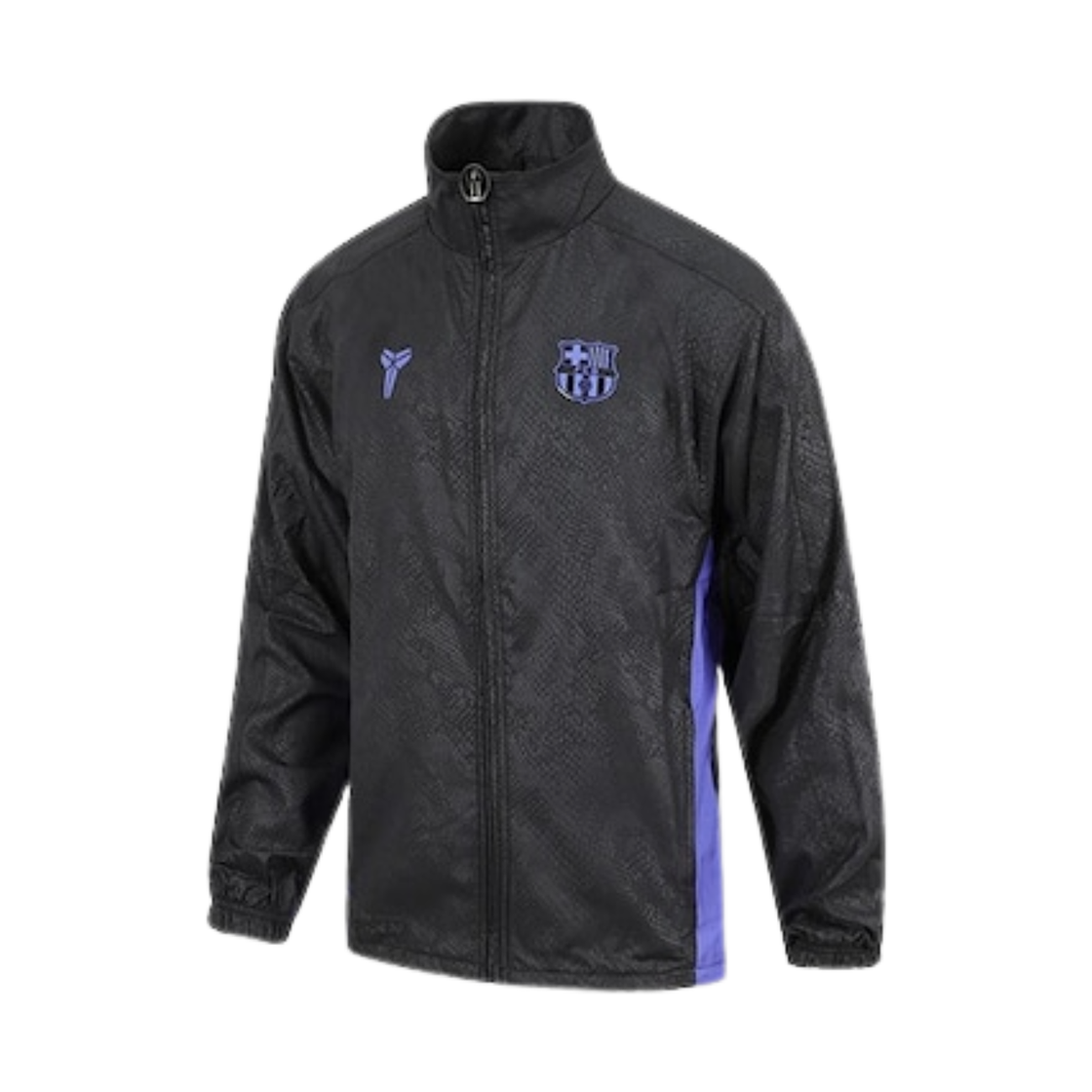 나이키 FC 바르셀로나 x 코비 브라이언트 어웨이 사커 트랙 자켓 블랙 퍼플 (논 마킹 버전)(Nike FC Barcelona x Kobe Bryant Away Soccer Track Jacket Black Purple (Non Marking Ver.))