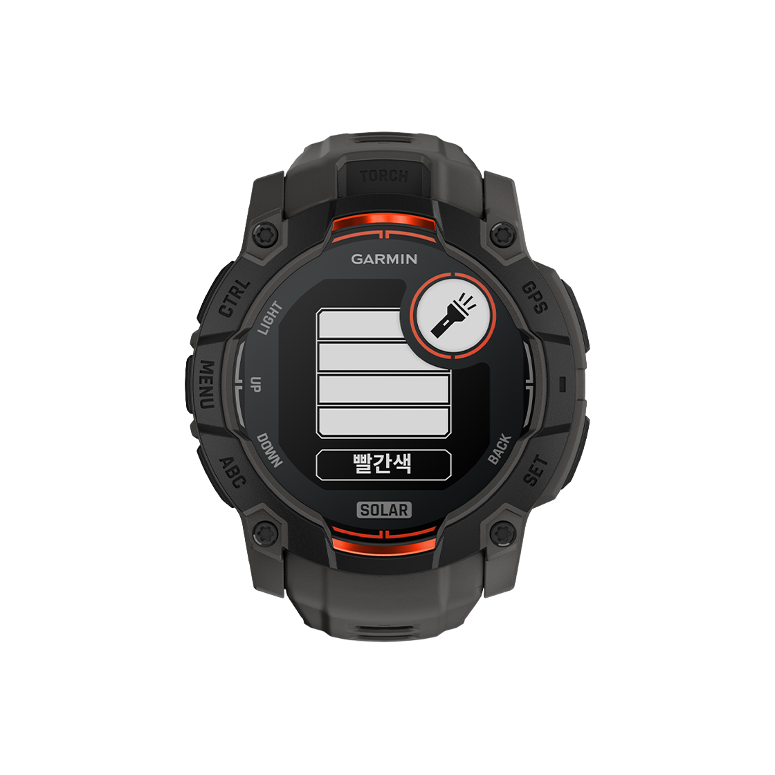 [10% 적립] 가민 인스팅트 3 솔라 멀티스포츠 GPS 스마트워치 50mm 블랙 차콜 밴드([10% 적립] Garmin Instinct 3 Solar 50mm Black) - 2