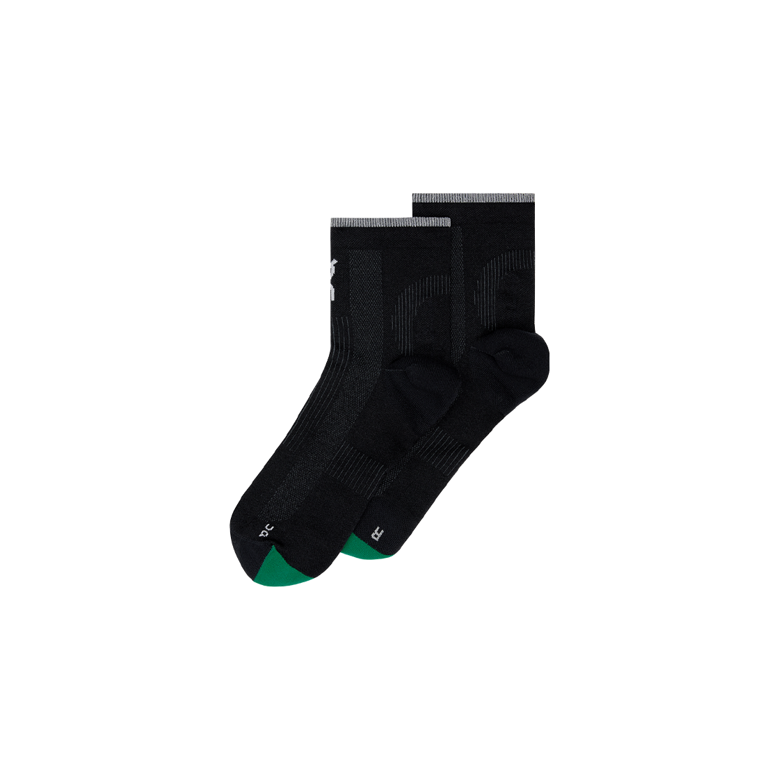 온 러닝 엘리트 런 미드 삭스 블랙(On Running Elite Run Mid Socks Black) - 1