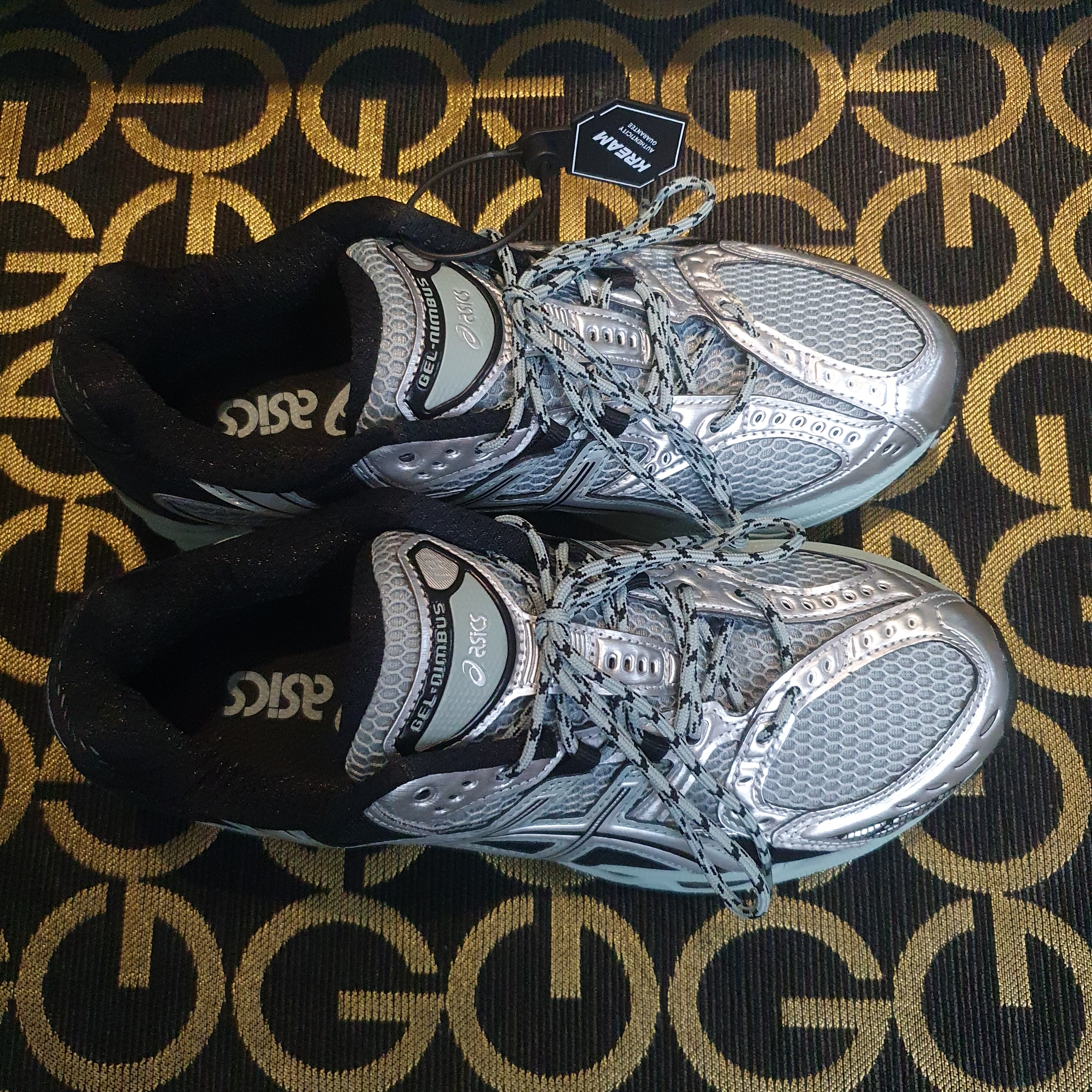 Asics Gel-Nimbus 10.1 Ocean Haze Pure Silver 착용 스타일 - 2
