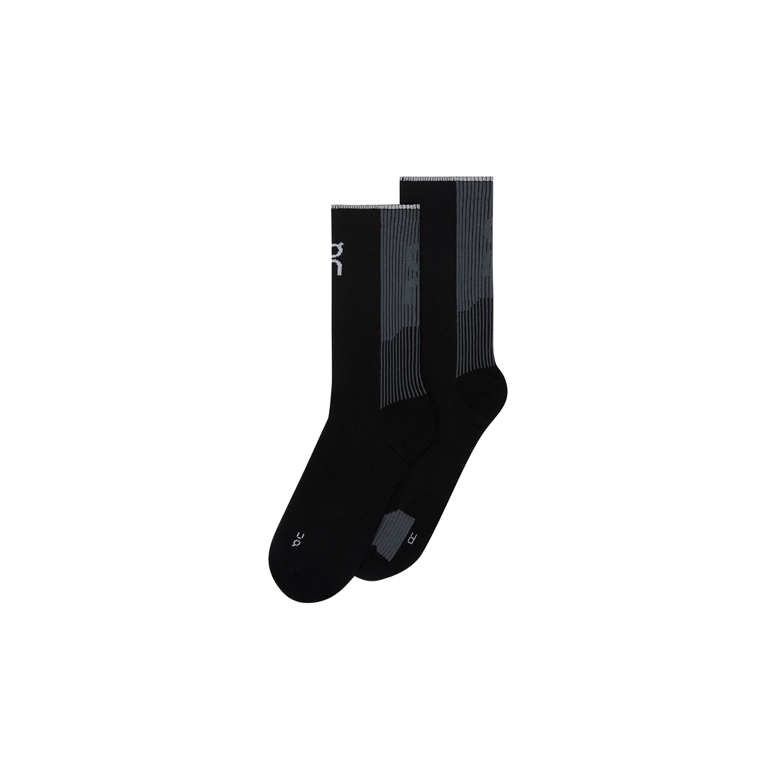 온 러닝 퍼포먼스 런 하이 삭스 블랙 이클립스(On Running Performance Run High Sock Black Eclipse)