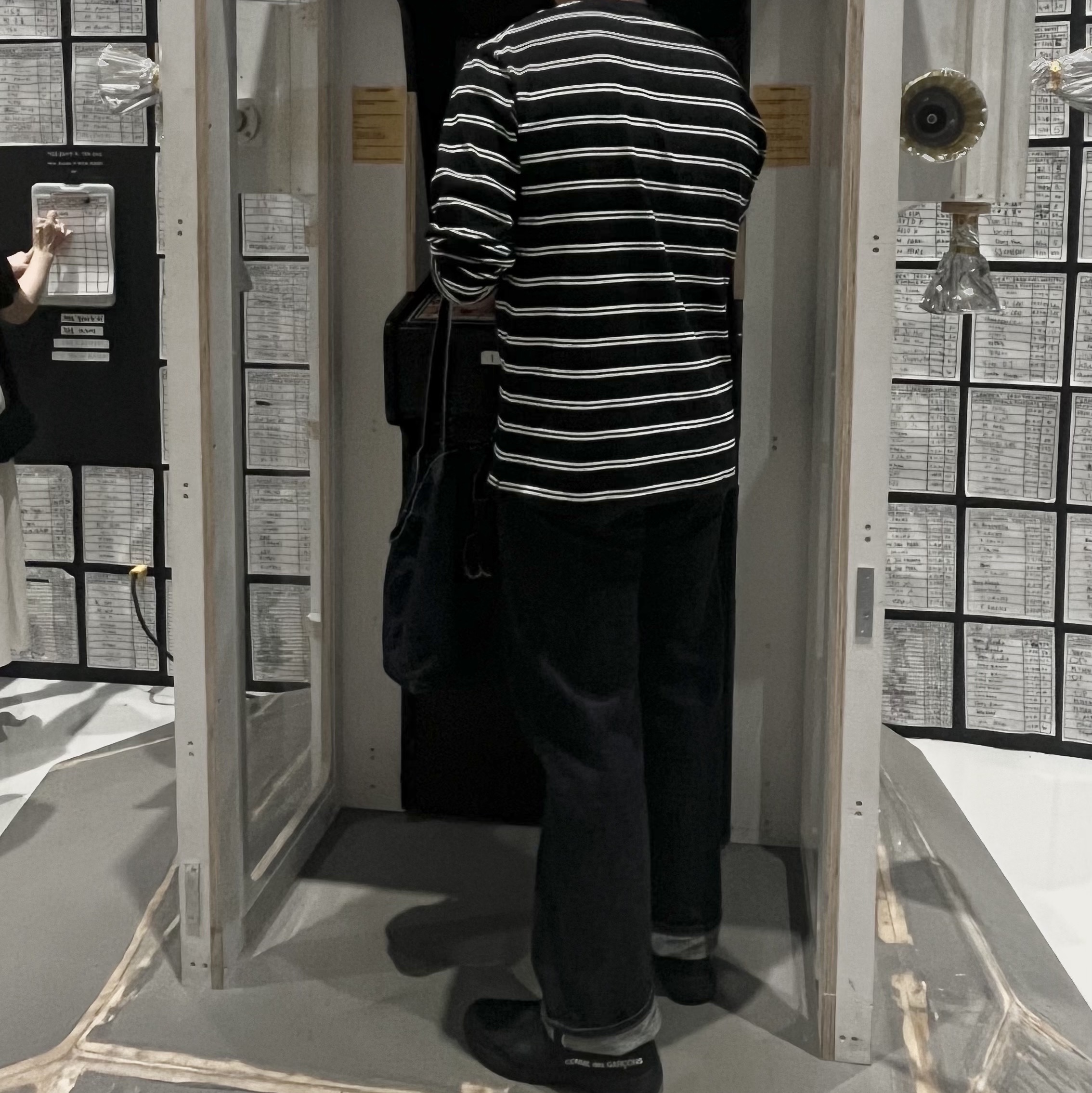 Salomon x Comme des Garcons XA-Alpine 2 Black 착용 스타일