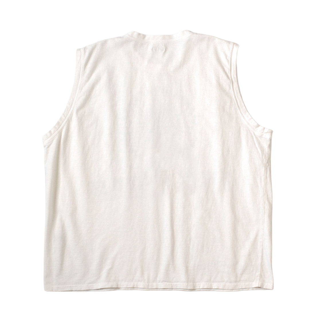 캐피탈 20 저지 슬리브리스 빅 티셔츠 피아노 & 썬 페이스 키나리(Kapital 20 Jersey Sleeveless Big-T Piano & Sun Face Kinari) - 2