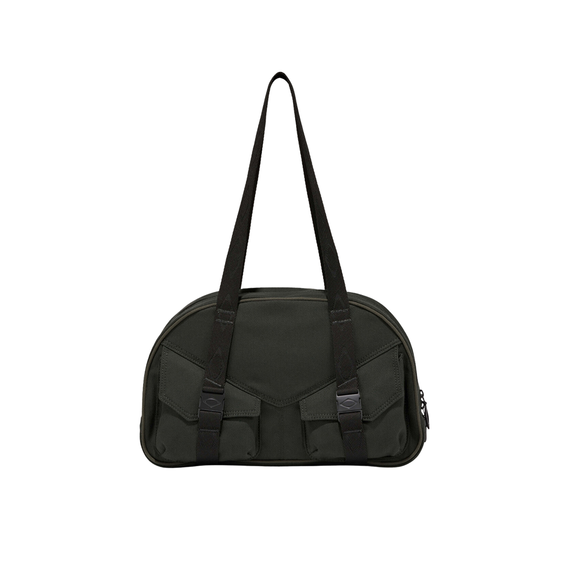 미스치프 롬버스 볼링백 다크 그린(Mischief Rhombus Bowling Bag Dark Green)