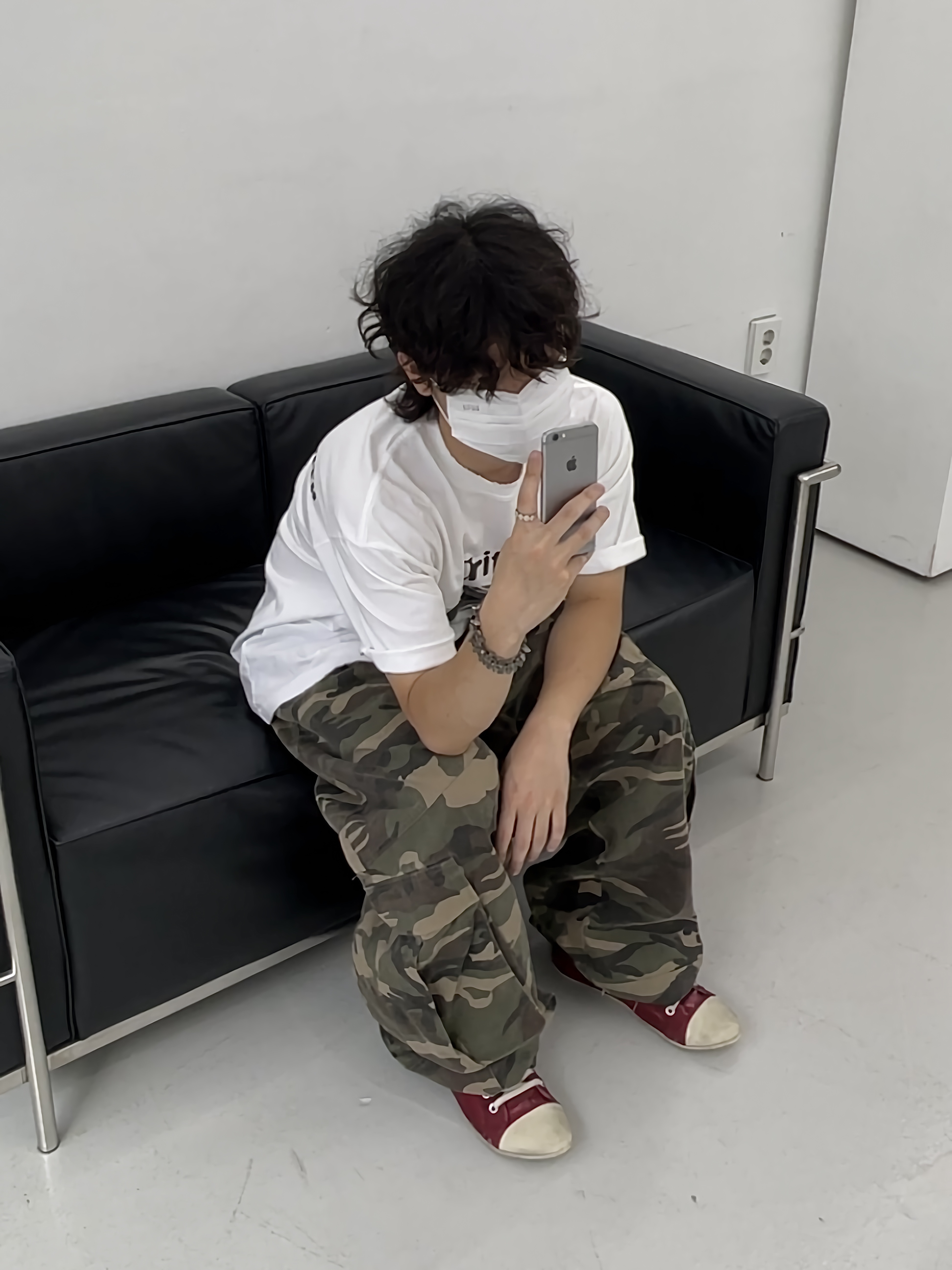 [더블적립] ETCE Drifter Youth Tee White, Undermycar Mu.54 Anti Fxxking Logo Play Big Cargo Camo Pants Camo Mocha 착용 스타일