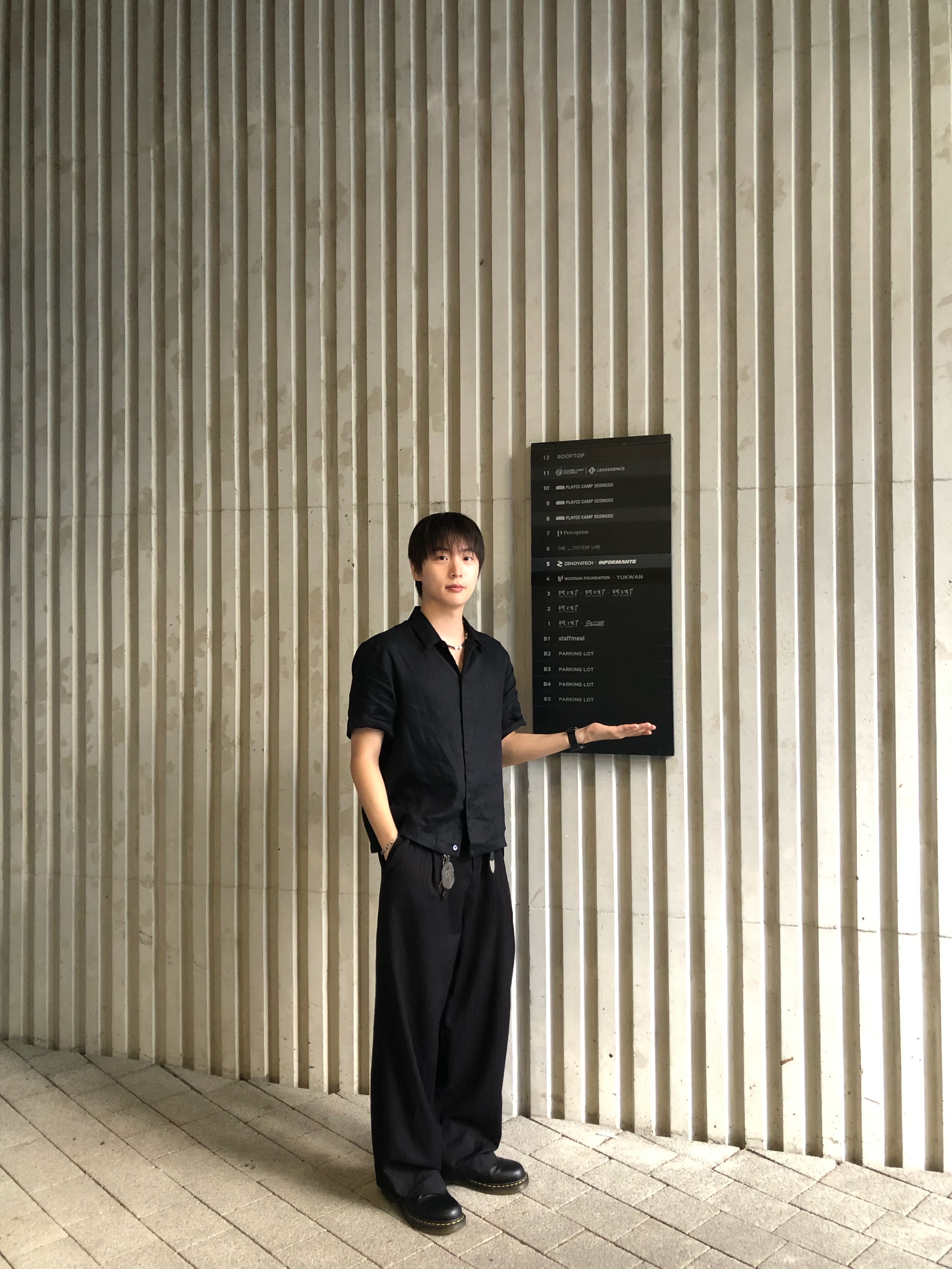 Dr. Martens 1461 Smooth Black 착용 스타일