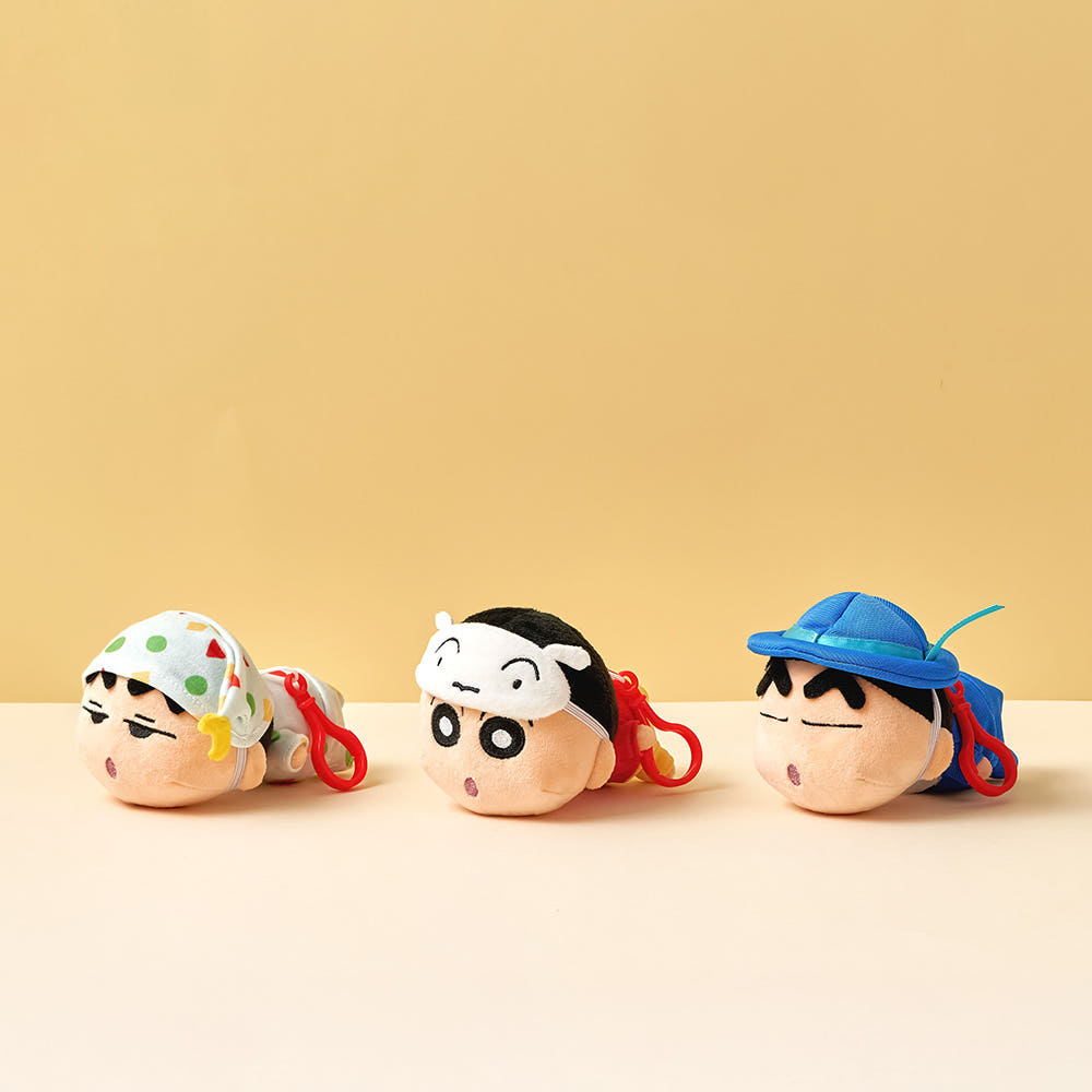 대원미디어 짱구는못말려 옷입히기 인형 키링 파자마(Daewonmedia Crayon Shin Chan Dress-up Plush Doll Keyring Pajamas) - 6