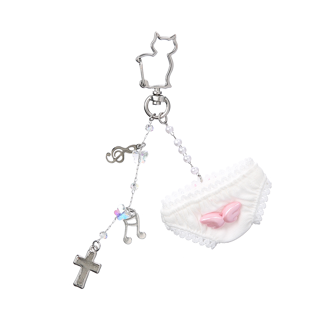 클럿 스튜디오 엔젤스 팬티 키링(Clut Studio Angels Panty Keyring)