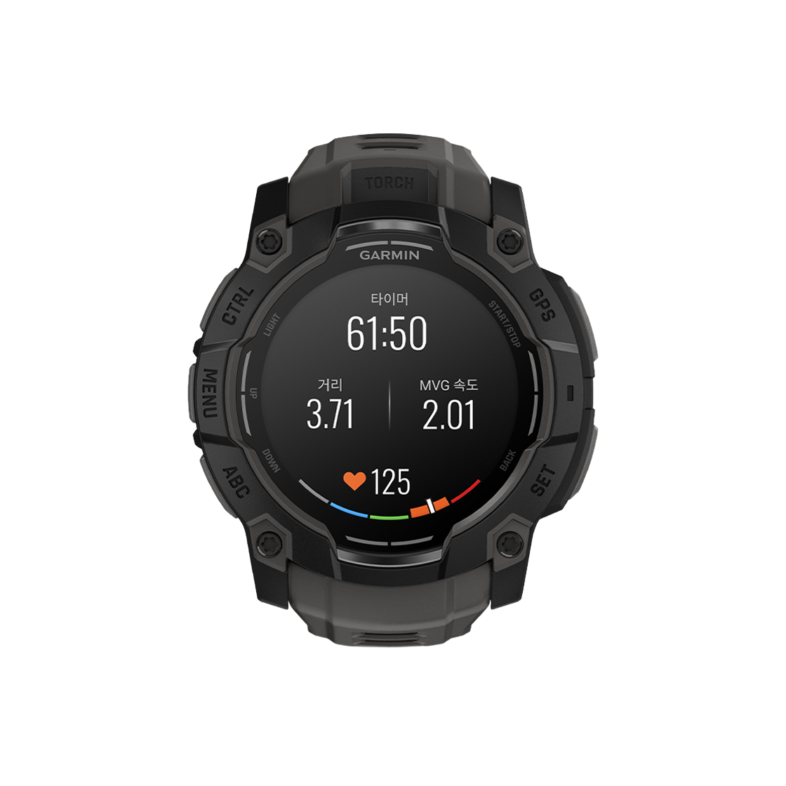 [10% 적립] 가민 인스팅트 3 아몰레드 멀티스포츠 GPS 스마트워치 50mm 블랙 차콜 밴드([10% 적립] Garmin Instinct 3 AMOLED 50mm Black Charcoal) - 2