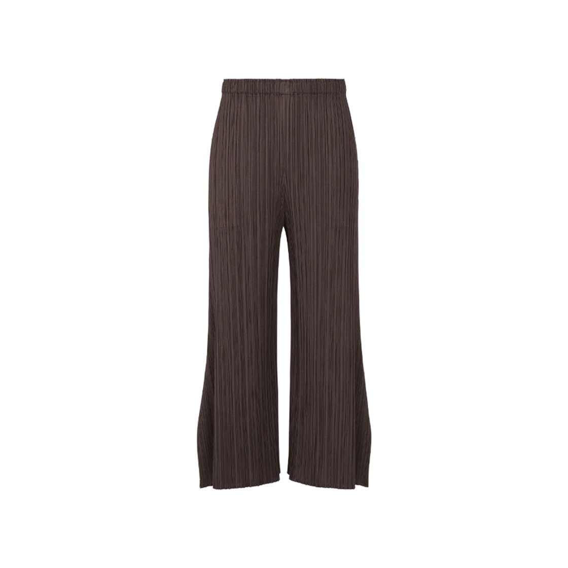 (W) 플리츠 플리즈 이세이 미야케 MC 줄라이 팬츠 다크 브라운((W) Pleats Please Issey Miyake MC July Pants Dark Brown) - 1