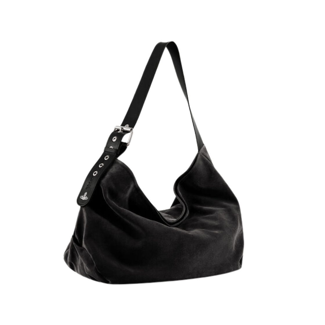 비비안 웨스트우드 맥심 라지 숄더백 블랙(Vivienne Westwood Maxime Large Shoulder Bag Black) - 2