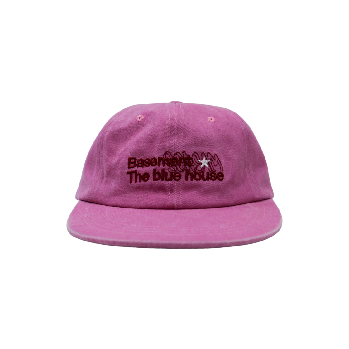 베이스크림 베이스먼트 워시드 캡 핑크(Basecream Basement Washed Cap Pink)