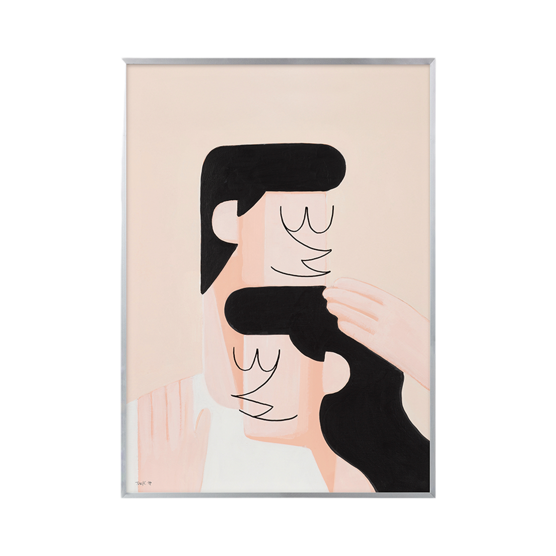 ARTBYHT0012_copy2 Print Bakery Yoon Hyungtaek, Fondness Couple Silver