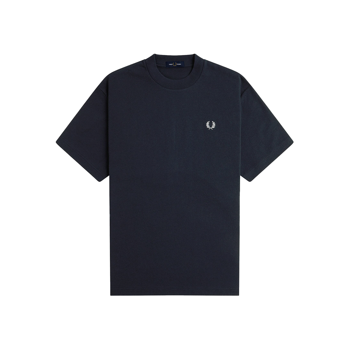 프레드페리 릴렉스드 티셔츠 네이비(Fred Perry Relaxed T-Shirt Navy Snow White) - 1
