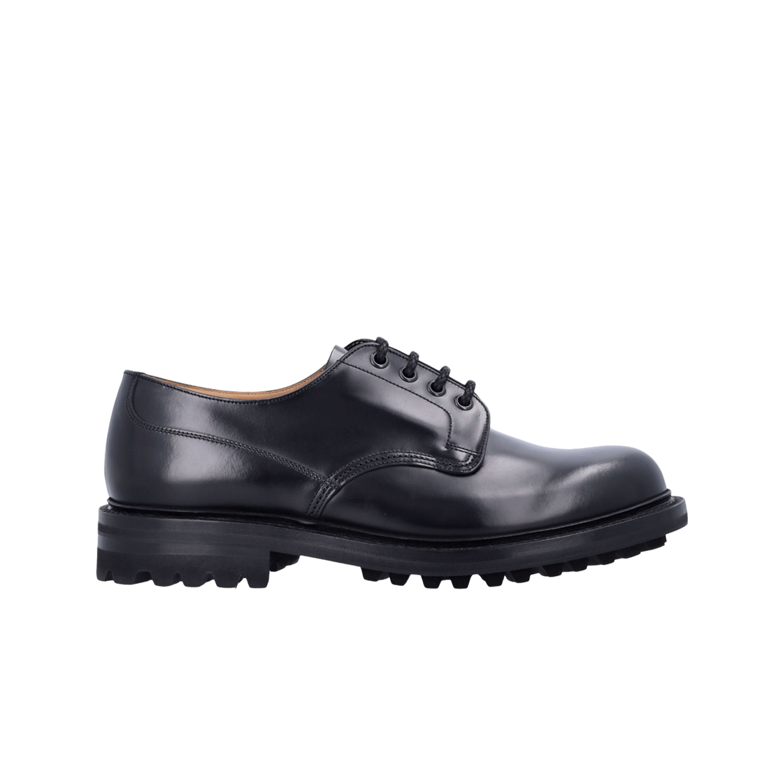 처치스 레더 레이스업 슈즈 블랙(Church's Leather Lace-Up Shoes Black)