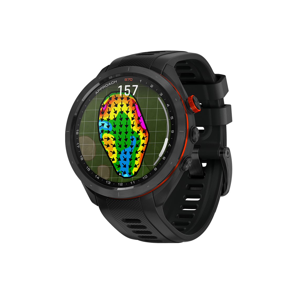 0100274645 Garmin Approach S70 GC Golf 47mm Black