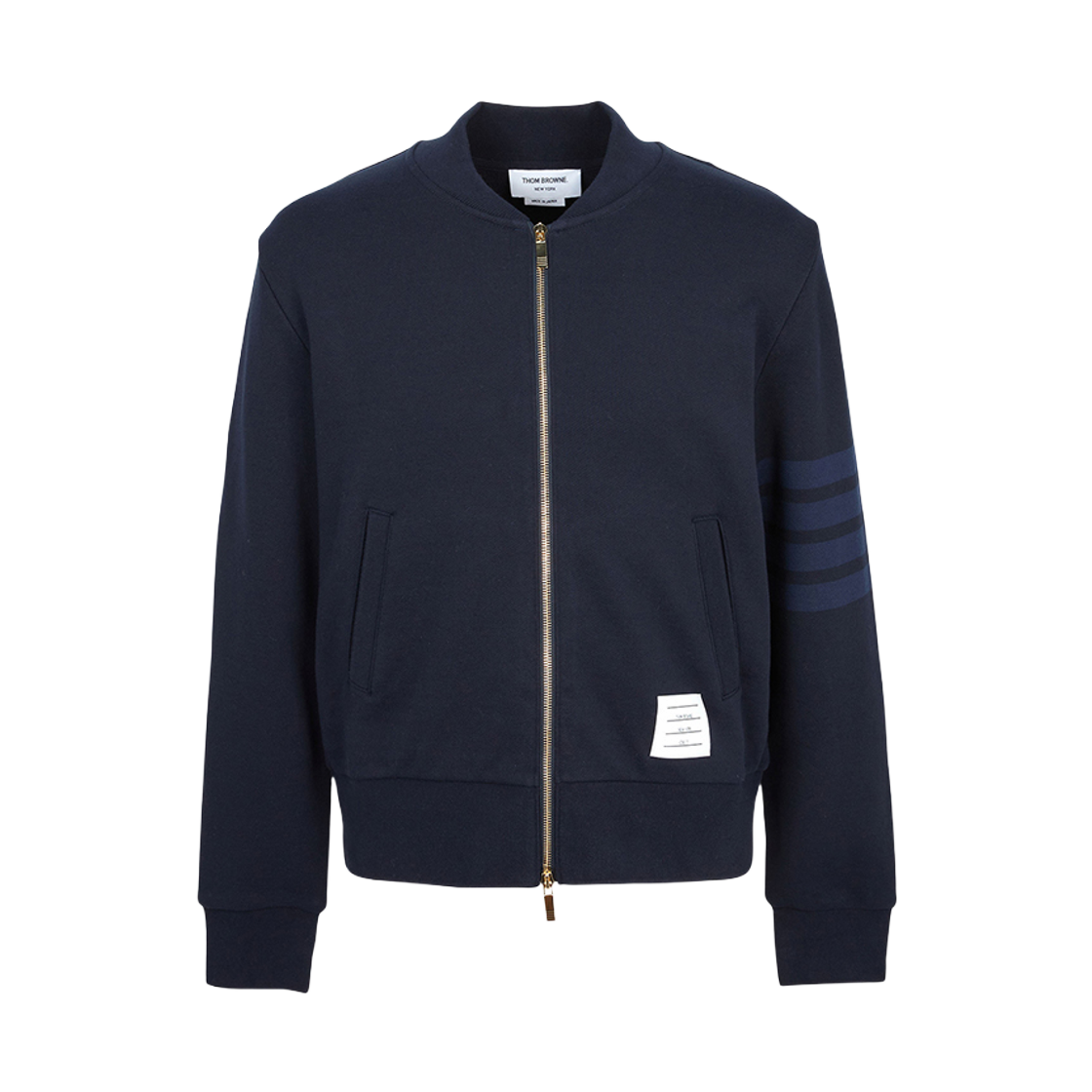 톰브라운 봄버 자켓 네이비(Thom Browne Bomber Jacket Navy) - 1