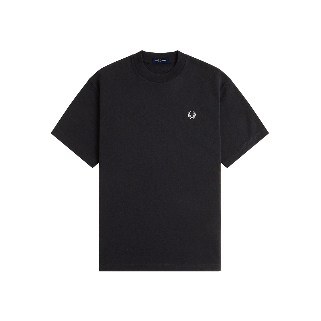 프레드페리 릴렉스드 티셔츠 블랙(Fred Perry Relaxed T-Shirt Black) - 1
