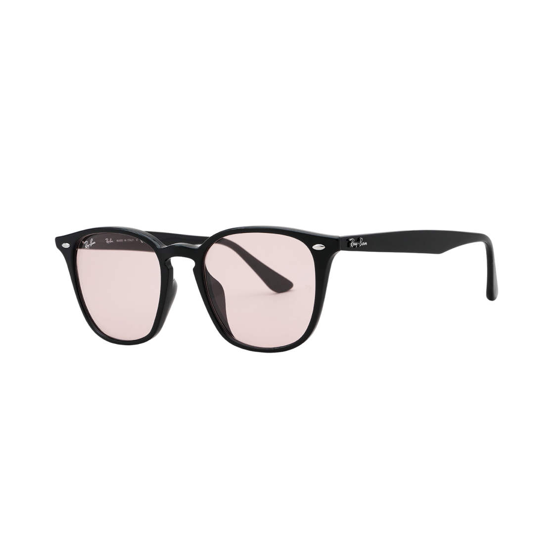 RB4258F-601/5 Ray-Ban RB4258 Polished Black Frame Light Pink Lense