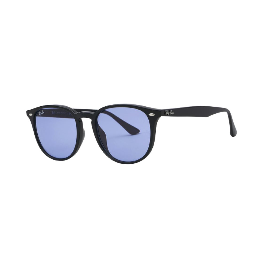 RB4259F-601/80 Ray-Ban RB4259 Polished Black Frame Blue Lense Low Bridge Fit