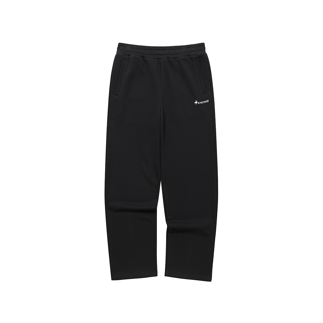 QQ323LFP91_BLK0 le coq sportif Unisex Essential Straight Pants Black