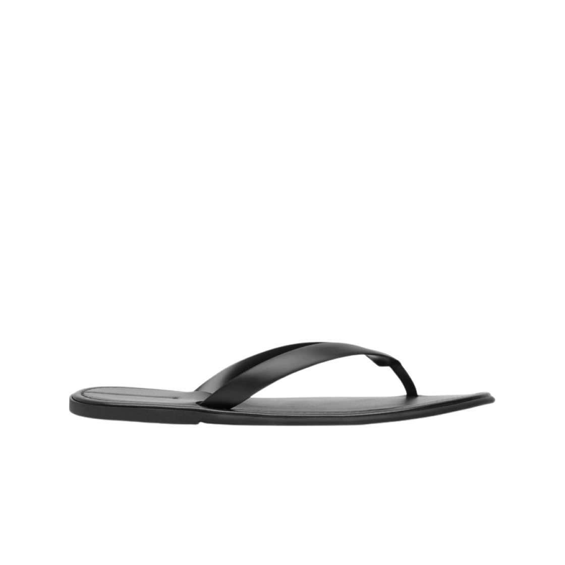 F1387RB10BLK (W) The Row Beach Flip Flop in Rubber Black