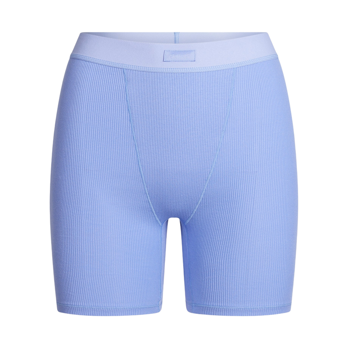 (W) 스킴스 코튼 립 박서 블루 바이올렛((W) Skims Cotton Rib Boxer Blue Violet)