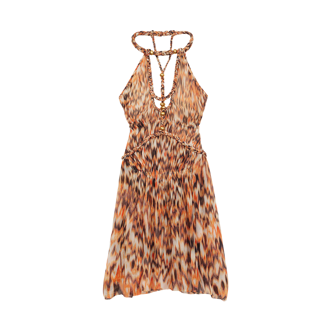 (W) 이자벨 마랑 로질다 드레스 오렌지 - 25SS((W) Isabel Marant Rozilda Dress Orange - 25SS) - 1