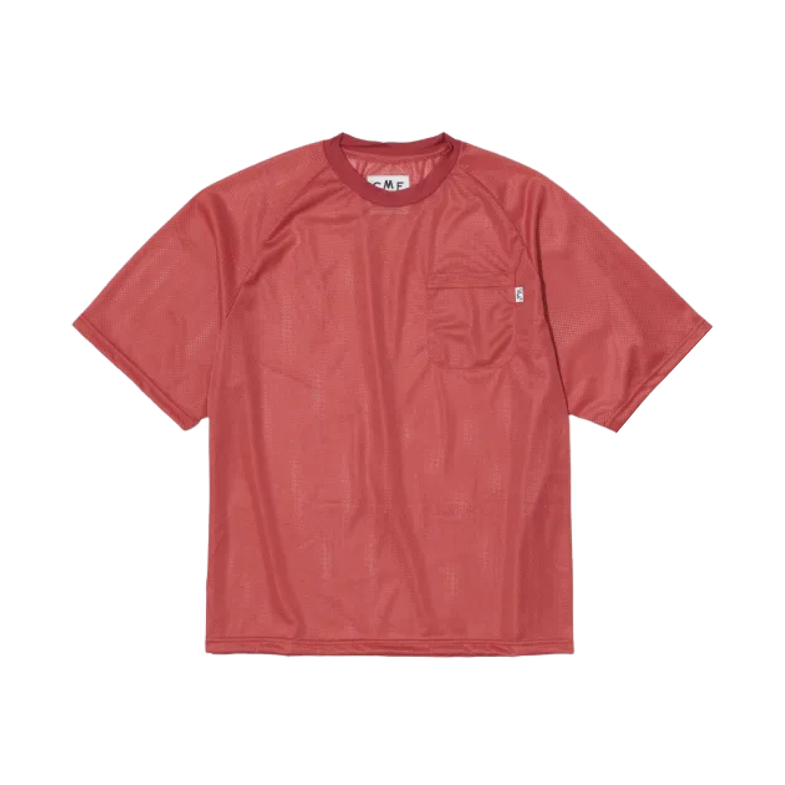 CMF2502-C12J CMF Outdoor Garment Quick Dry Mesh Tee S/S Salmon Pink