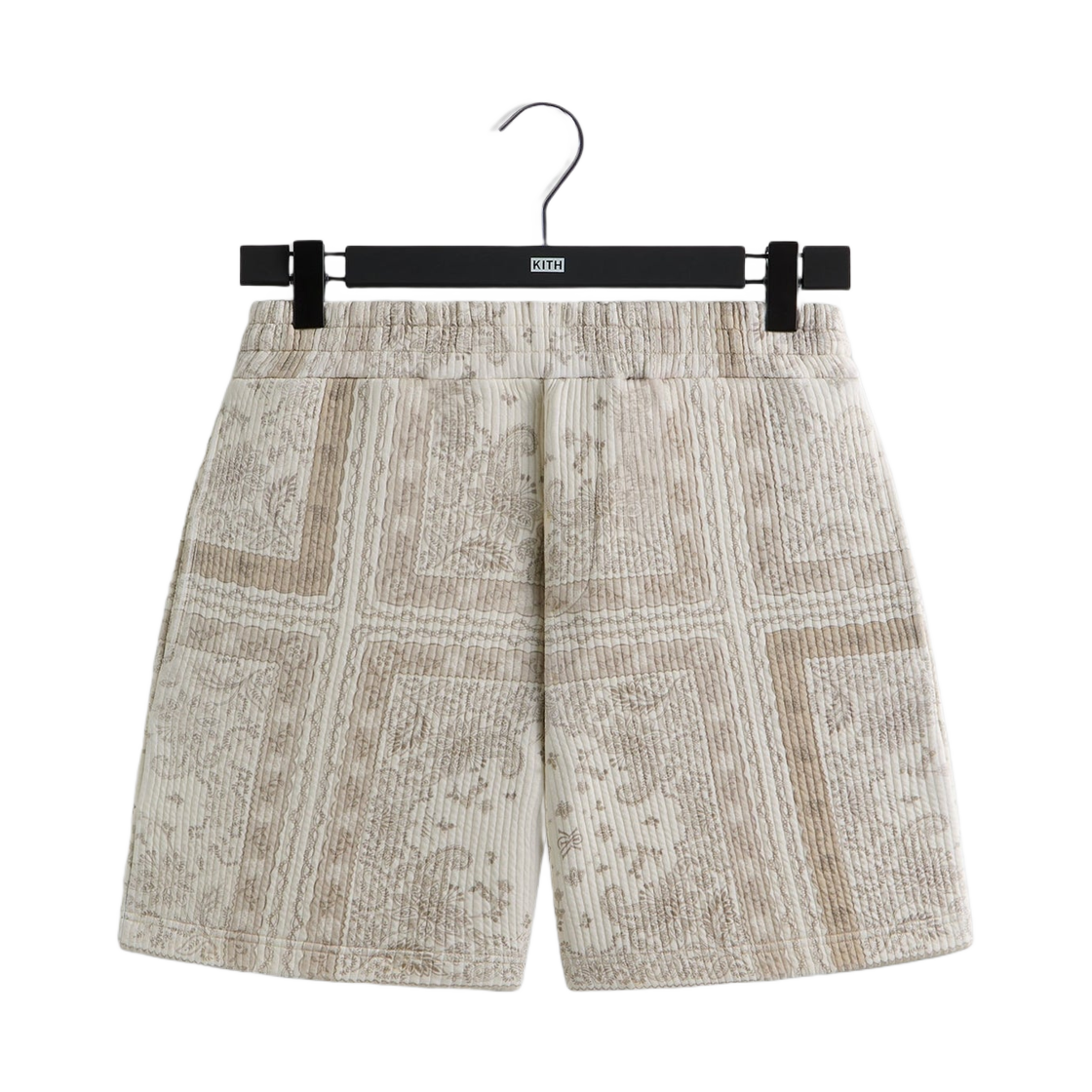 KHM061011-210 Kith Striped Interlock Curtis Short Canvas