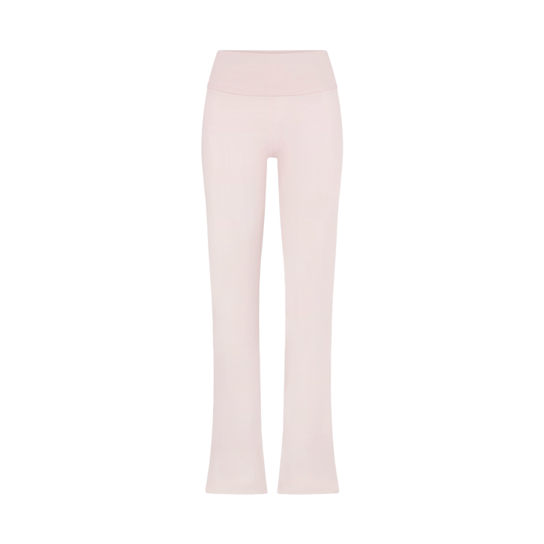 (W) 스킴스 코튼 저지 폴드오버 팬츠 베얼리 핑크((W) Skims Cotton Jersey Foldover Pant Barely Pink)
