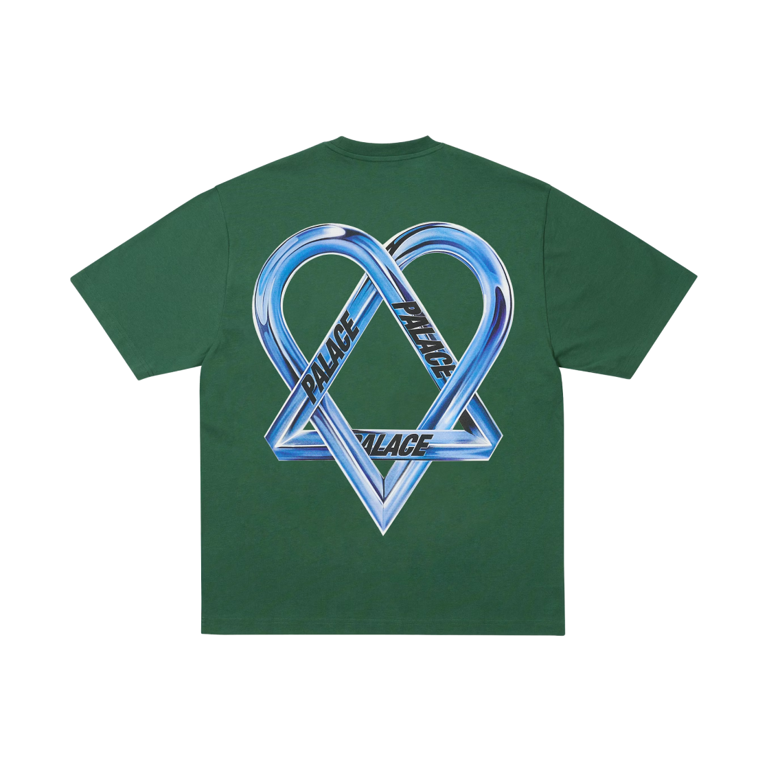 - Palace x HIM Gram T-Shirt Racey Green - 25FW