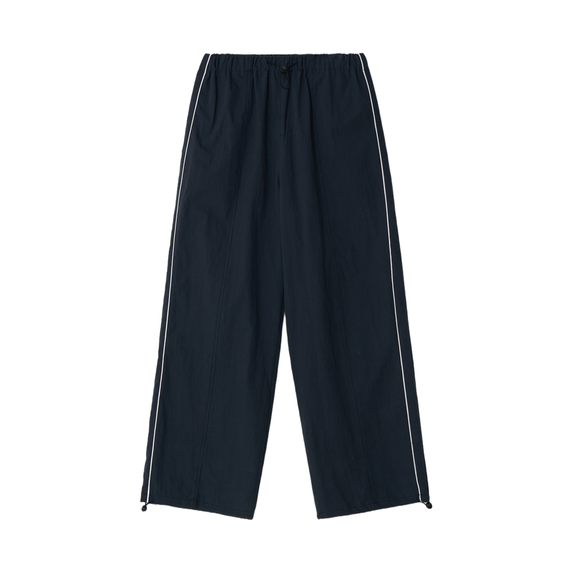 (W) 레터앤 파이핑 라인 트랙 팬츠 네이비((W) Letterand Piping Line Track Pants Navy)