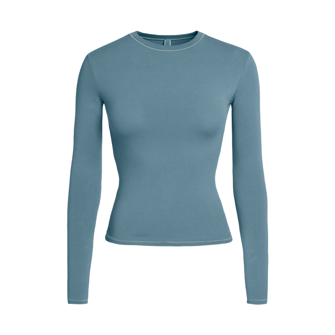 (W) 스킴스 코튼 저지 롱슬리브 티셔츠 카이아나이트((W) Skims Cotton Jersey Long Sleeve T-Shirt Kyanite)