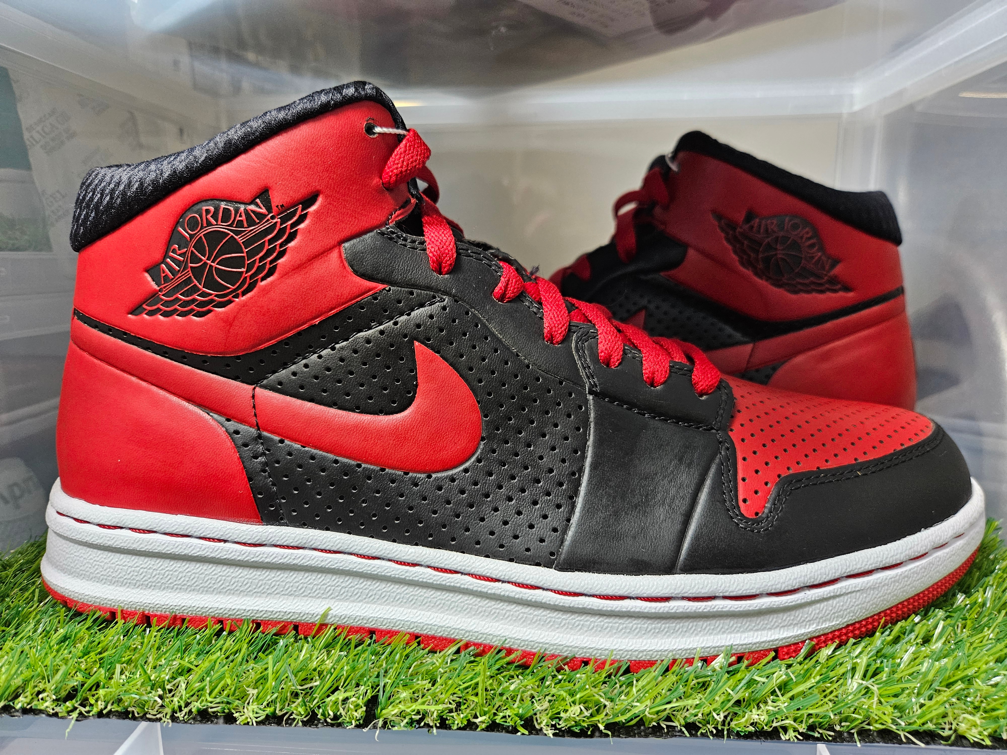Jordan Alpha 1 Bred 착용 스타일
