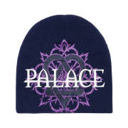 Palace x HIM Gram Nein Cuff Beanie Navy - 25FW