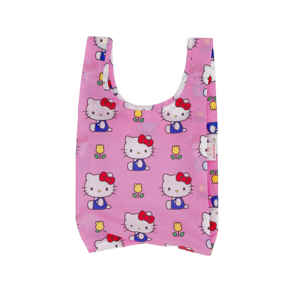 바쿠 x 산리오 베이비 리유저블 백 헬로 키티 핑크(Baggu x Sanrio Baby Reusable Bag Hello Kitty Pink)