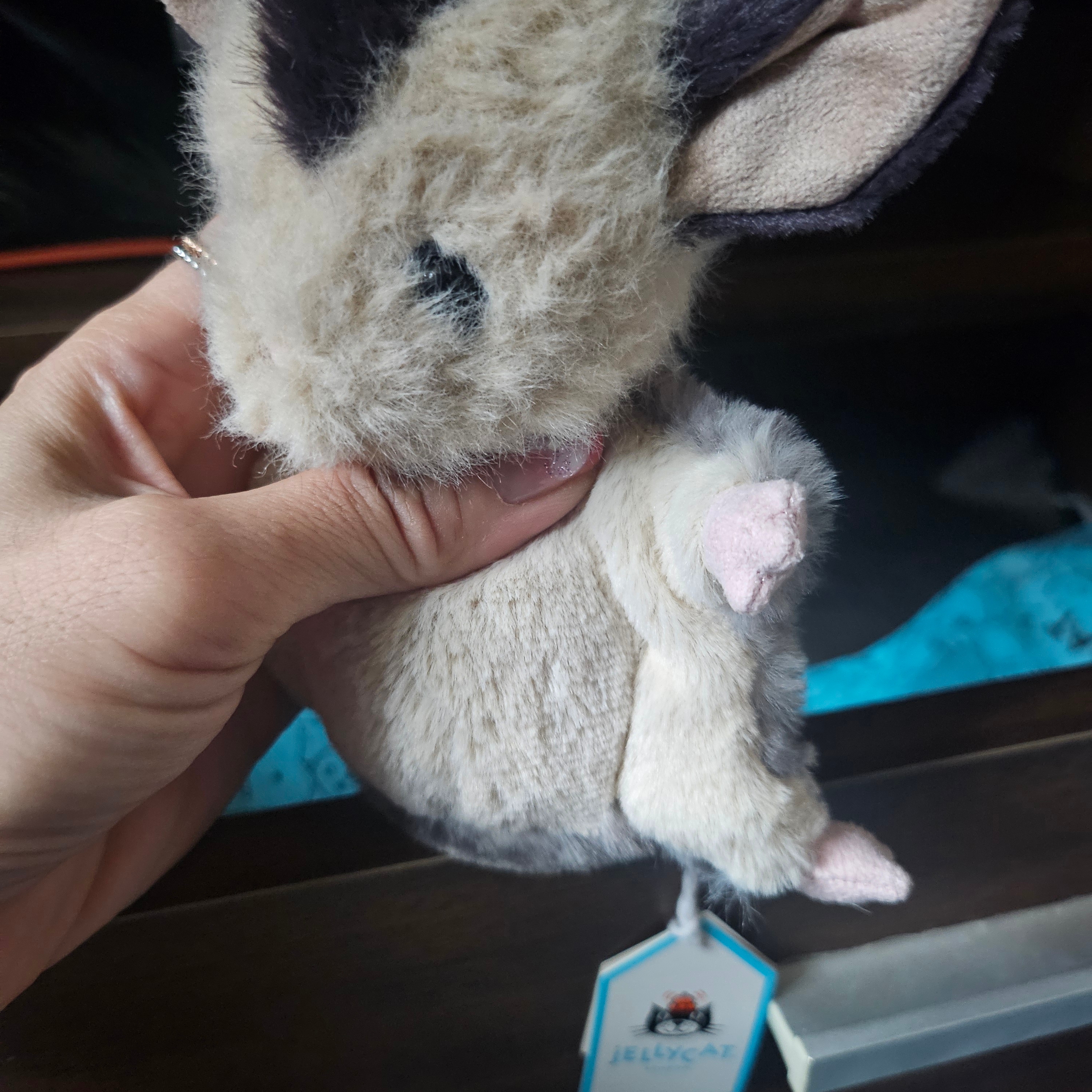 Jellycat Lolly Sugar Glider Beige 착용 스타일 - 1