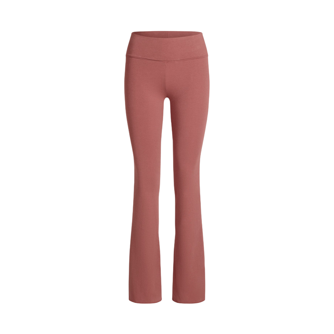 AP-PNT-0715 (W) Skims Cotton Jersey Foldover Pant Redwood