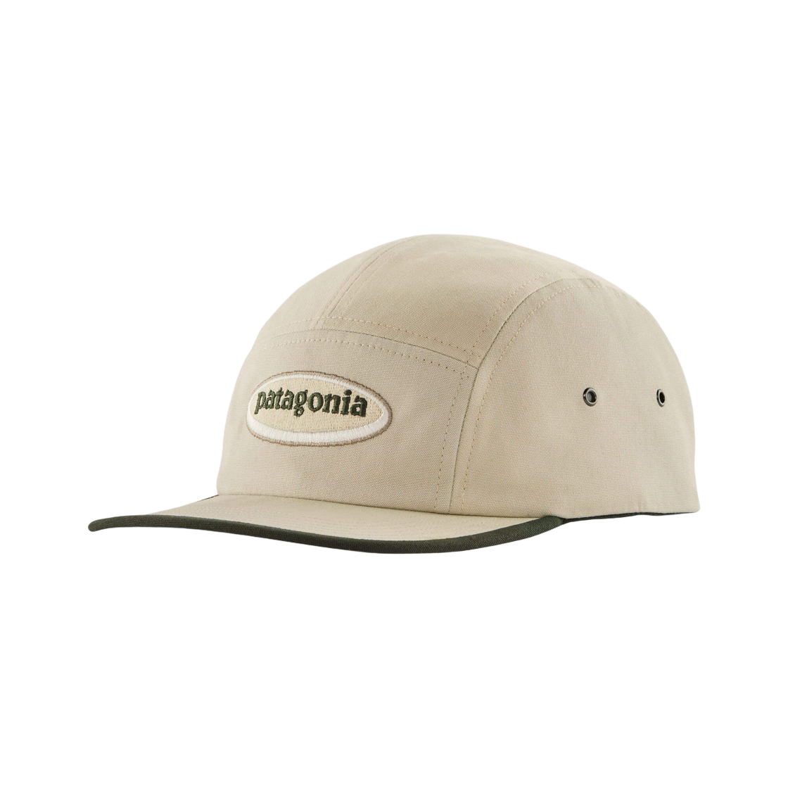 22545Q7 Patagonia Graphic Maclure Hat Oval Logo Pumice