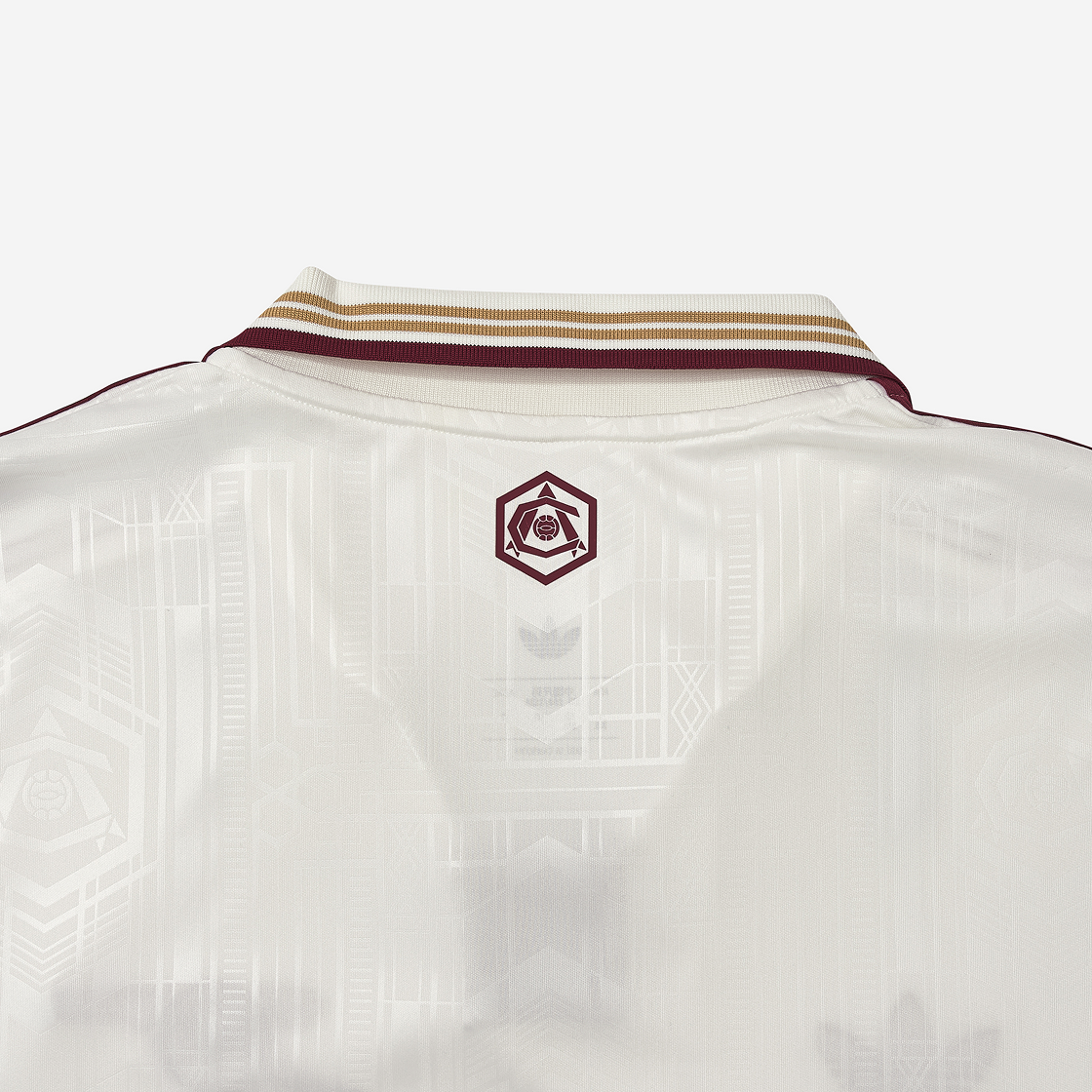 아디다스 아스날 2025/26 3rd 저지 클라우드 화이트 팀 콜 버건디 2 - US 사이즈 (논 마킹 버전)(Adidas Arsenal 2025/26 3rd Jersey Cloud White Team Coll Burgundy 2 - US Sizing (Non Marking Ver.)) - 6