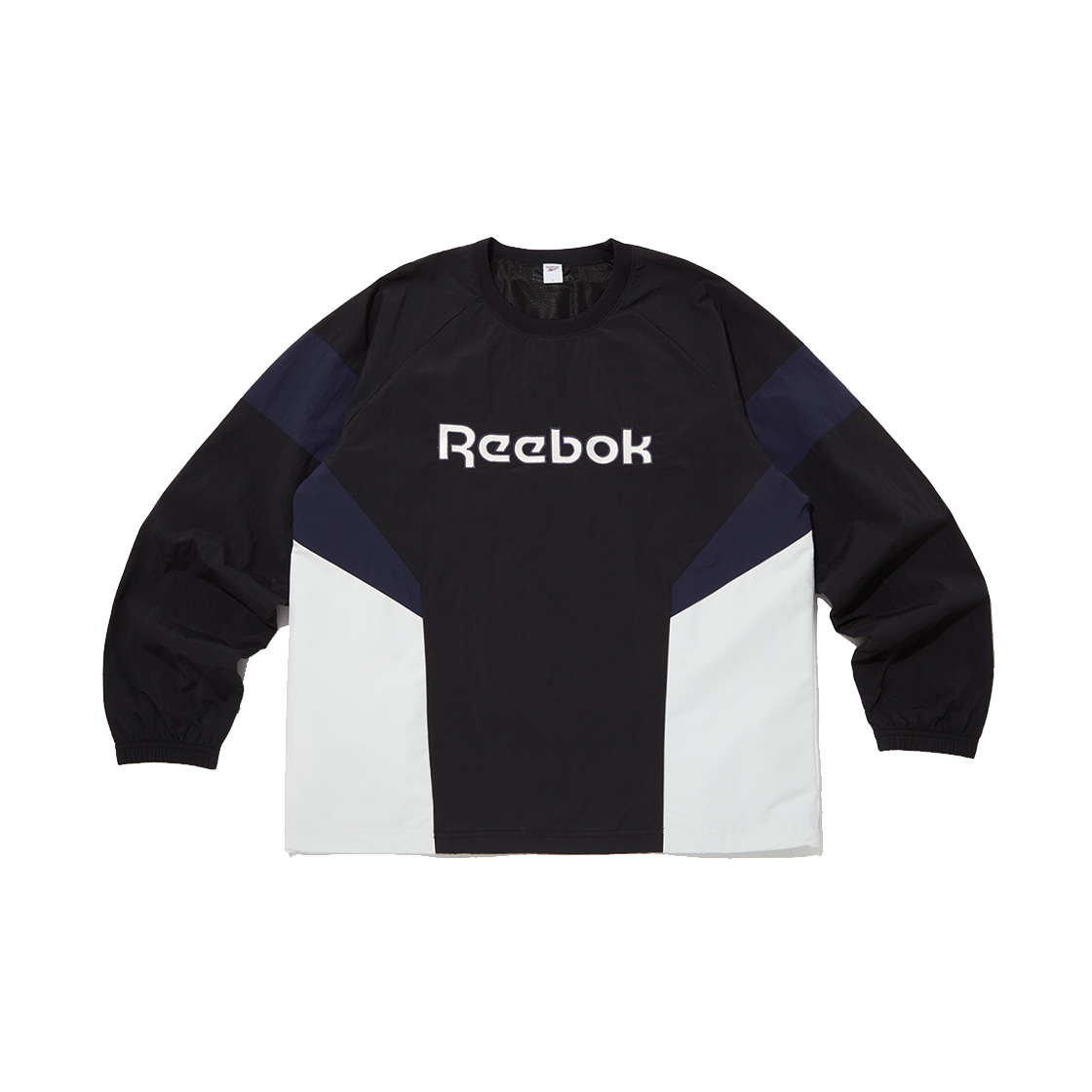 RETS5FM14BK Reebok Heritage Woven Piste Black White