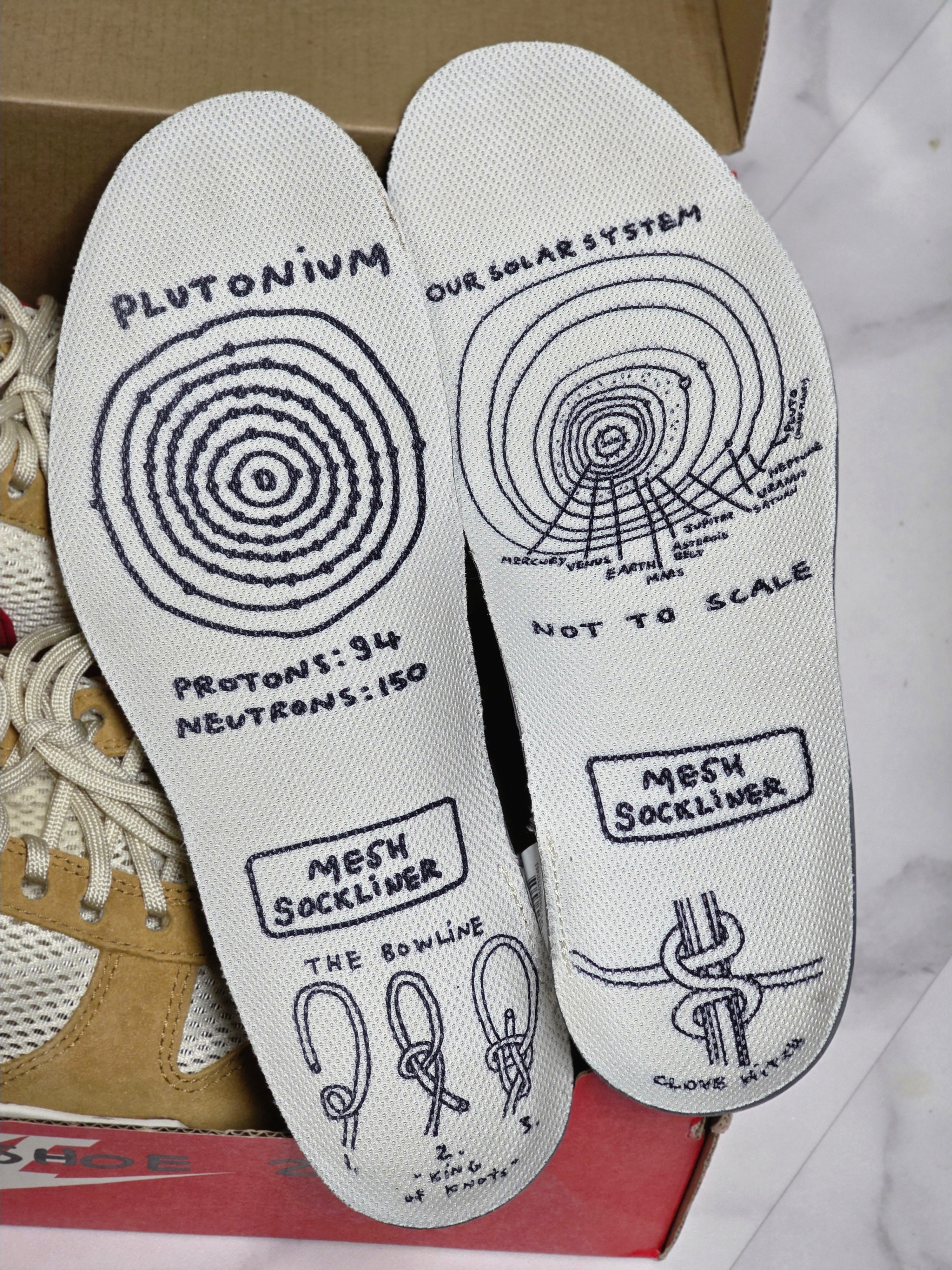 Nike x Tom Sachs Mars Yard Shoe 2.0 Space Camp 착용 스타일 - 6