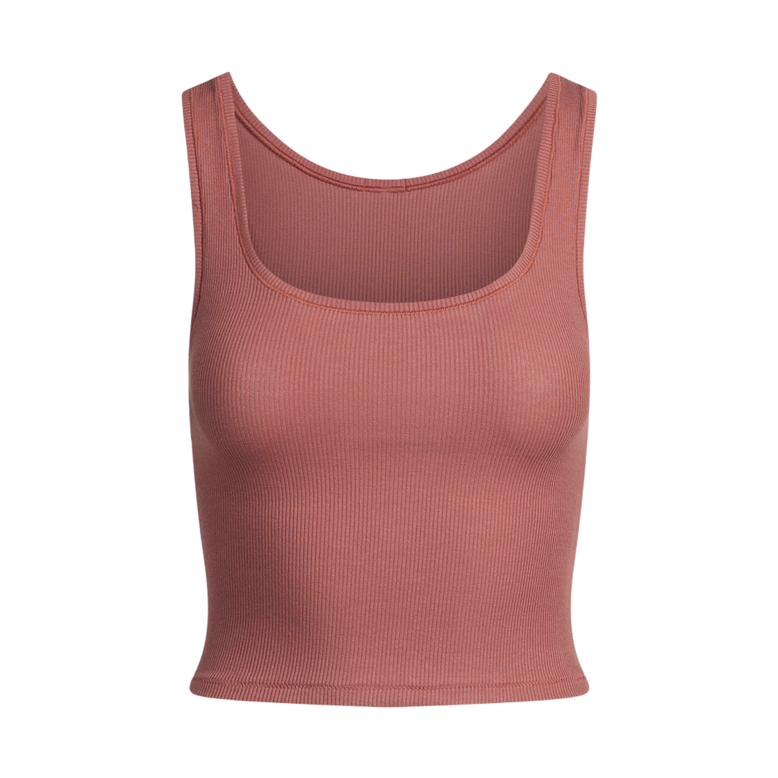 AP-TNK-0038 (W) Skims Cotton Rib Tank Redwood
