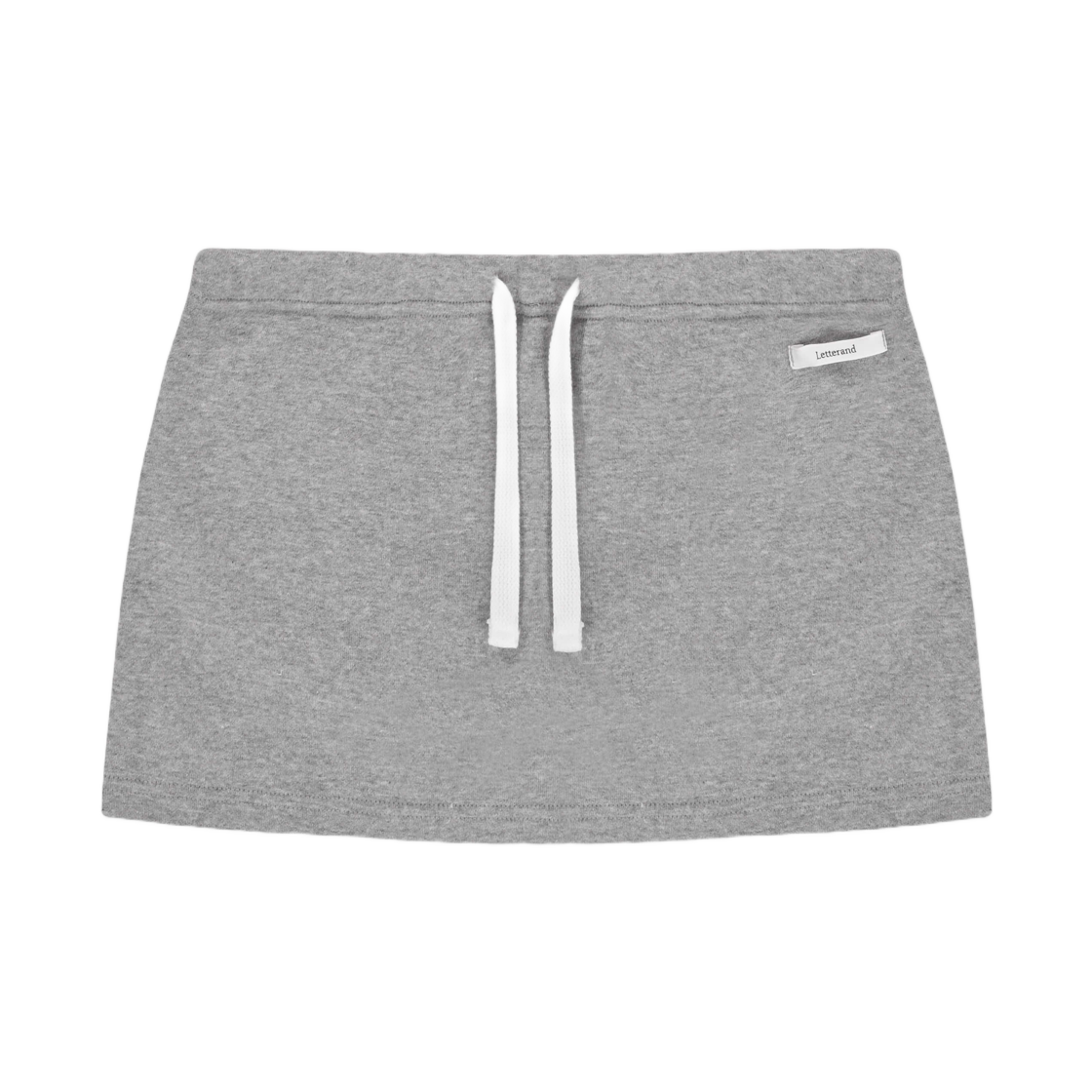 (W) 레터앤 에센셜 베이식 스커트 팬츠 그레이((W) Letterand Essentials Basic Skirt Pants Gray)