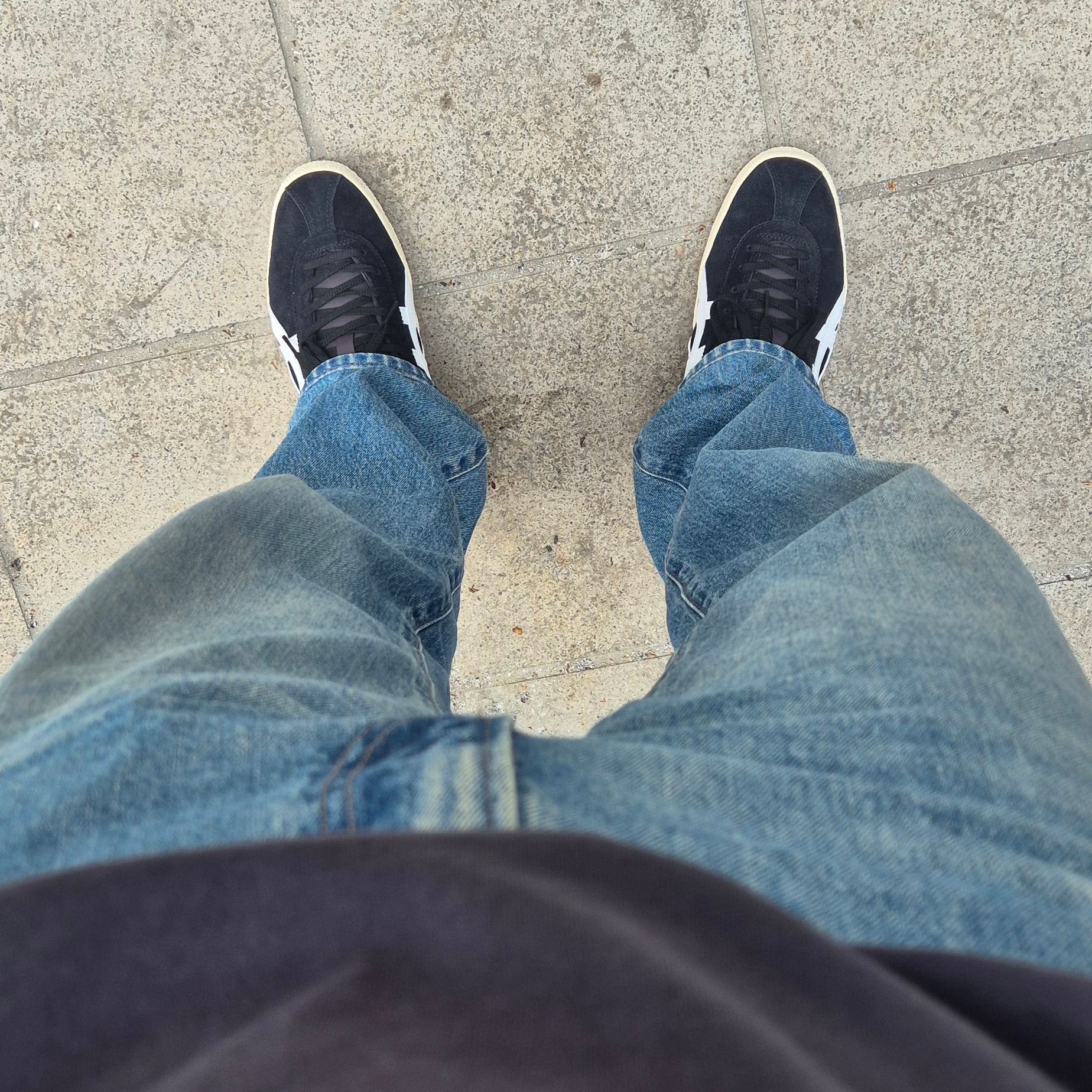 Onitsuka Tiger Mexico Deligation Black White 착용 스타일